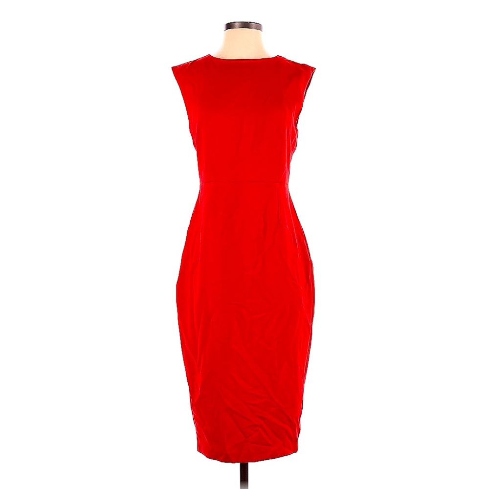Express red sheath dress size 4